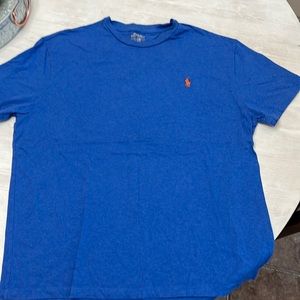 EUC- Polo by Ralph Lauren Cotton Tee-shirt Size Large Blue